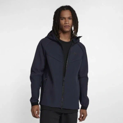 NIKE NIKE SPORTKLEIDUNG TECH PACKUNG HERREN GEWEBT MIT KAPUZE JACKE BLAU M