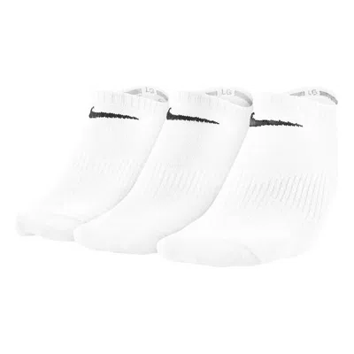 NIKE Nike Sports 3 Pairs Breathable Shallow Sports Socks Couple Style 3 Pairs White