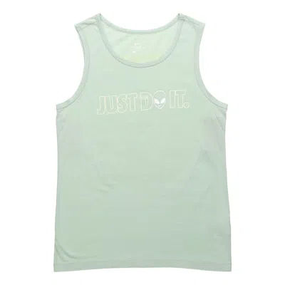 NIKE Nike Sportswear Alien Printing Sports Vest Green Light green