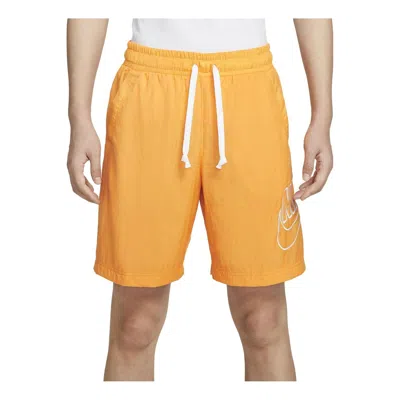 NIKE Nike Sportswear Alumni Logo Shorts 'Orange'