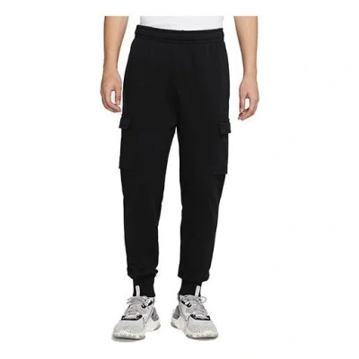 NIKE Nike Sportswear Club Cargo Casual Jogger Pants Black