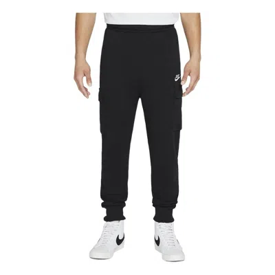 NIKE Nike Sportswear Club French Terry Cargo Pants 'Black'