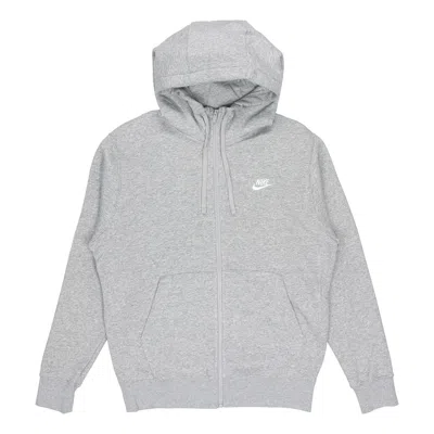 NIKE Nike Sportswear Club French Terry Full House Hoodie  gray