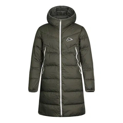 NIKE Nike Sportswear Down Windrunner Coat 'Army green'