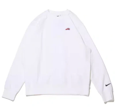 NIKE Nike Sportswear French Terry Crew-Neck Sweatshirt 'White'