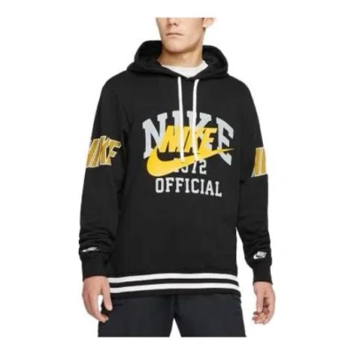 NIKE Nike Sportswear French Terry Pullover Hoodie 'Black'