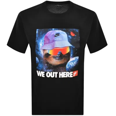 NIKE NIKE SPORTSWEAR GRAPHIC T SHIRT BLACK