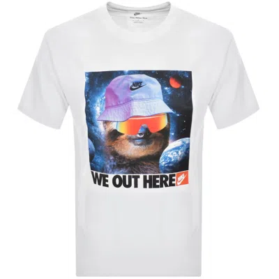 NIKE NIKE SPORTSWEAR GRAPHIC T SHIRT WHITE