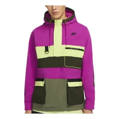 NIKE Nike Sportswear Hooded Top Men's Cactus Flower Red