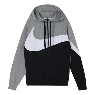 NIKE Nike Sportswear Jacket Big Swoosh Training Graywhite