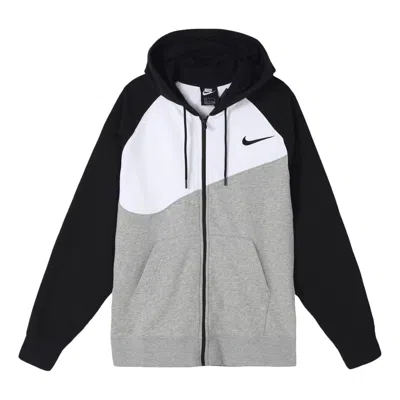 NIKE Nike Sportswear Jacket 'BlackWhite'