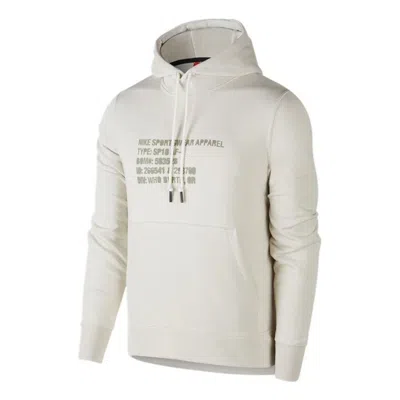 NIKE Nike Sportswear Letter Print Hoodies 'White'