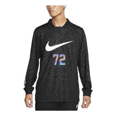 NIKE Nike Sportswear Long-Sleeve Top 'Black'
