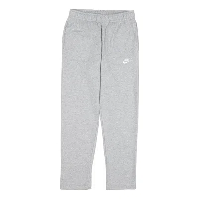 NIKE Nike Sportswear NSW CLUB PANT OH FT Athleisure Casual Sports Breathable Long Pants light grey