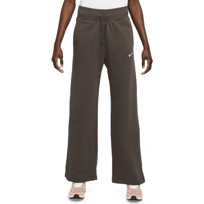 NIKE NIKE SPORTSWEAR PHOENIX HIGH WAIST WIDE LEG SWEATPANTS