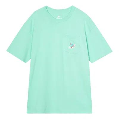 NIKE Nike Sportswear Premium Essential Pocket T-Shirt 'Lake Green'