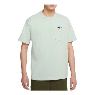 NIKE Nike Sportswear Premium Essentials Pocket T-shirt 'Green'