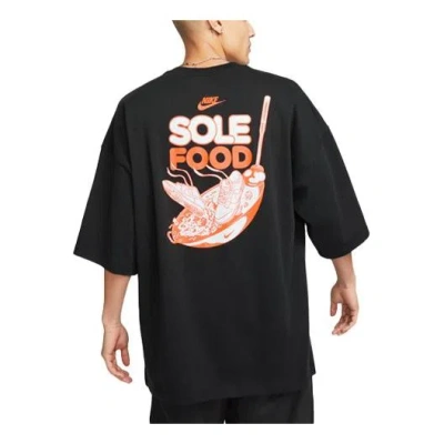 NIKE Nike Sportswear Sole Food T-Shirt 'Black'