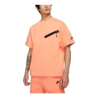 NIKE Nike Sportswear Solid Straight T-shirt 'Orange'
