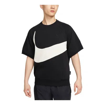 NIKE Nike Sportswear Swoosh Big Logo T-shirt 'Black'