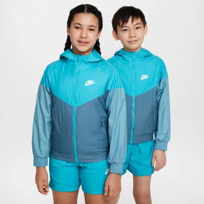 NIKE SPORTSWEAR WINDRUNNER BIG KIDS' HOODED REPEL JACKET