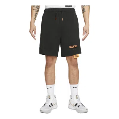 NIKE Nike SS22 Dri-FIT Printing Straight Loose Shorts Black