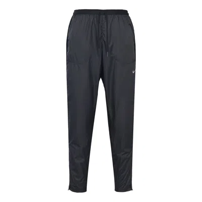NIKE Nike Storm-FIT Solid Color Lacing Waterproof Running Training Sports Pants 'Black'