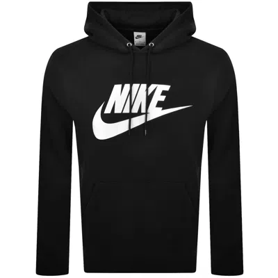 NIKE NIKE SWOOSH LOGO HOODIE BLACK