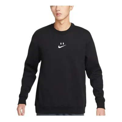 NIKE Nike swoosh smile sweatshirt 'Black'