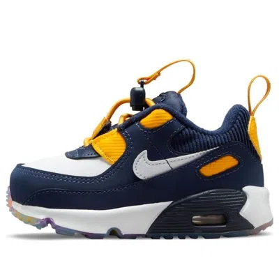 NIKE (TD) Nike Air Max 90 Toggle SE 'Midnight Navy University Gold'