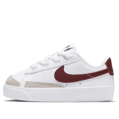 NIKE (TD) Nike Blazer Low '77 'White Team Red'