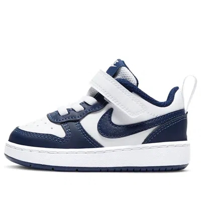 NIKE (TD) Nike Court Borough Low 2 'White Signal Blue'