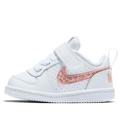 NIKE (TD) Nike Court Borough Low 'Pink Blue'