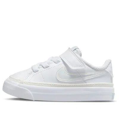 NIKE (TD) Nike Court Legacy Casual Skateboarding Shoes White