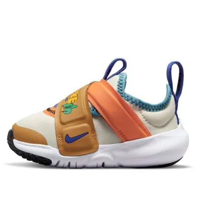 NIKE (TD) Nike Flex Advance Bt Low-Top Running Shoes Orange/Yellow