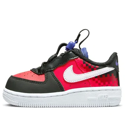 NIKE (TD) Nike Force 1 Toggle SE 'Black Red'