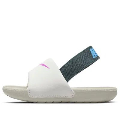 NIKE (TD) Nike Kawa Slides 'Summit White Hyper Violet'