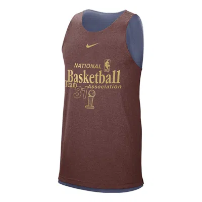 NIKE Nike Team 31 Standard Issue Reversible Jersey 'Brown'