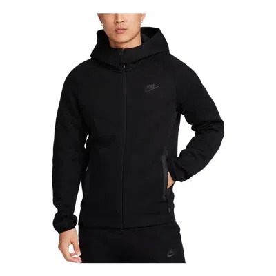 NIKE Nike Tech Fleece Full Zip Windrunner Hooded Jacket Asia Sizing 'Black'