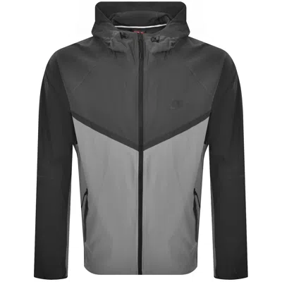 NIKE NIKE TECH WOVEN WINDRUNNER JACKET GREY