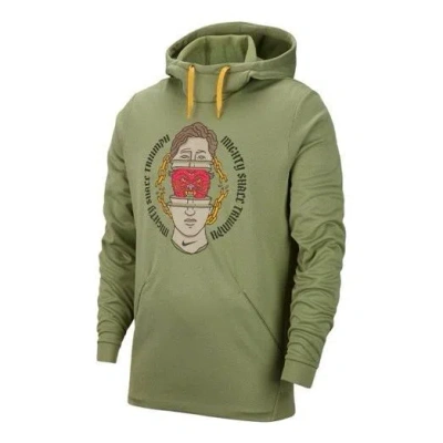 NIKE Nike Therma Abstract Pattern Pullover Training Green