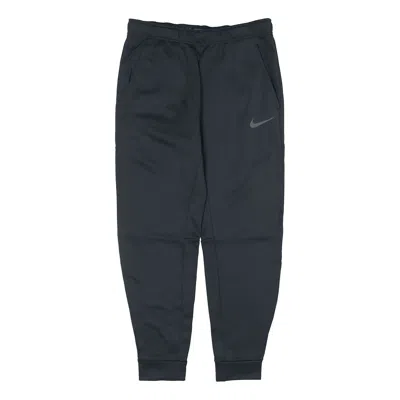 NIKE Nike Thermatapered Fleece Lined Training Quick Dry Long Pants Black