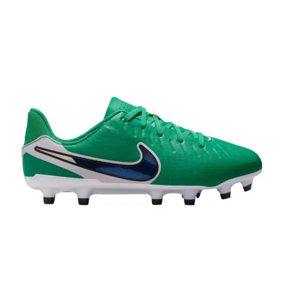 NIKE NIKE TIEMPO LEGEND 10 ACADEMY LV8 MG GS 'FEAR NOTHING PACK' | GREEN | KID'S SIZE 2