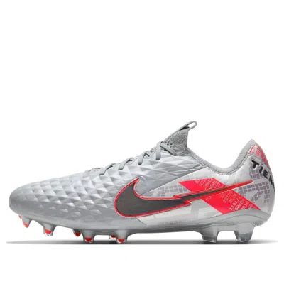 NIKE Nike Tiempo Legend 8 Elite FG 'Metallic Grey Crimson'