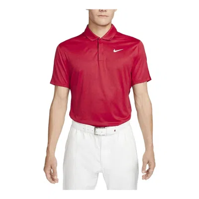 NIKE Nike Tiger Woods Dri-FIT ADV Golf Polo Shirt 'Red'
