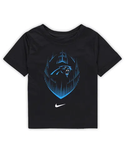 NIKE TODDLER BLACK CAROLINA PANTHERS LEGEND ICON PERFORMANCE T-SHIRT
