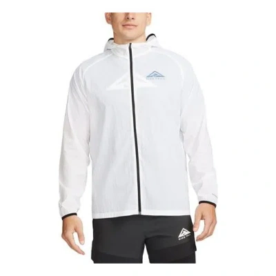 NIKE Nike Trail Aireez lightweight trail running jacket 'White'