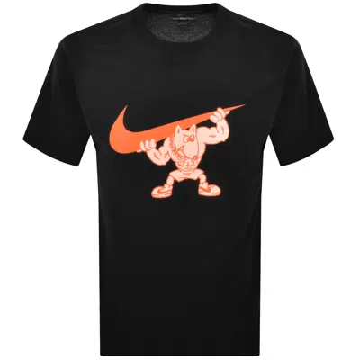 NIKE NIKE TRAINING GYM DOG T SHIRT BLACK