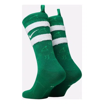 NIKE Nike Unisex Elite Crew 'Xmas' Socks 1 Pack Green