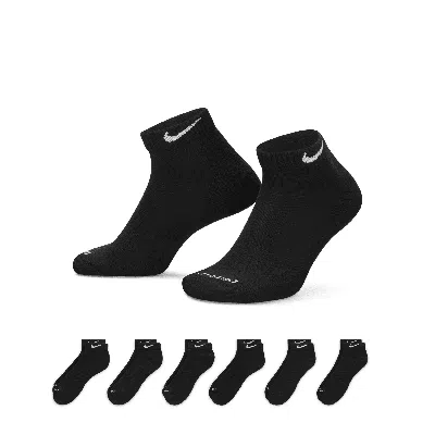 NIKE UNISEX EVERYDAY PLUS CUSHIONED TRAINING LOW SOCKS (6 PAIRS)